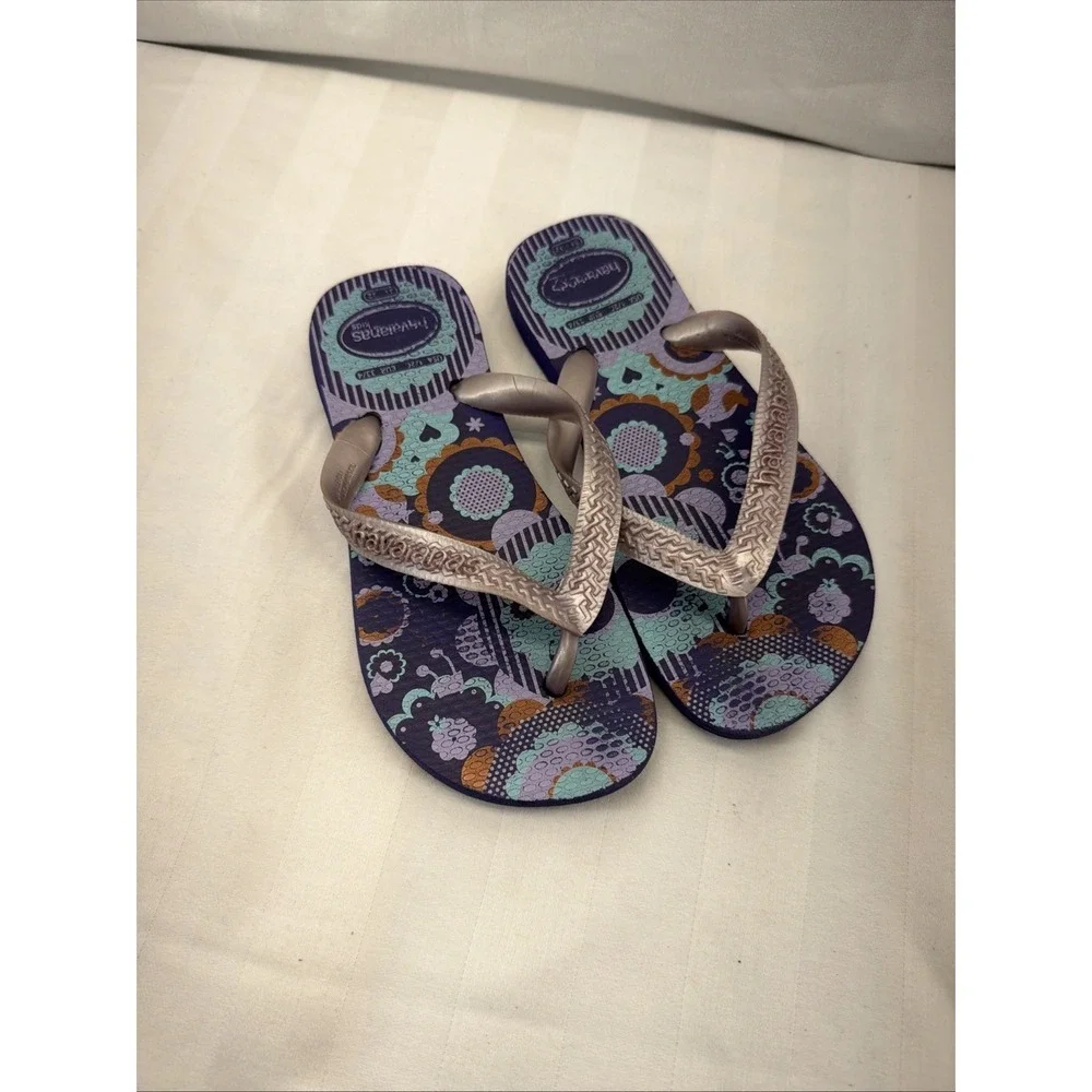 Havaianas Flip Flops Youth Girls Size. 1/2C‎